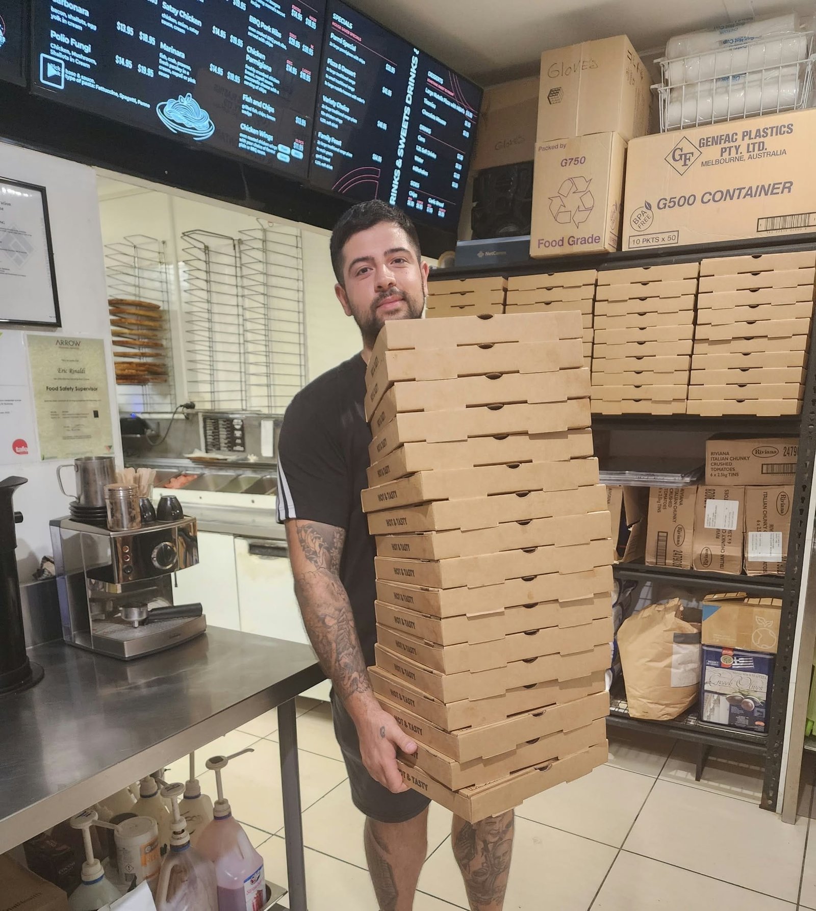 Food Corp large catering order