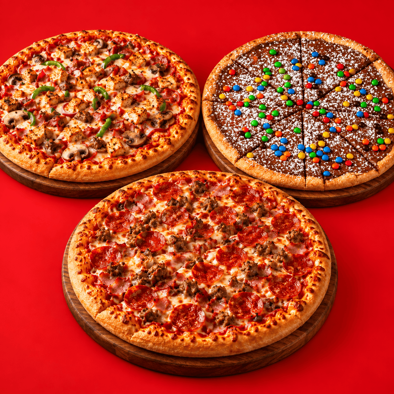 Pizza and Dessert new