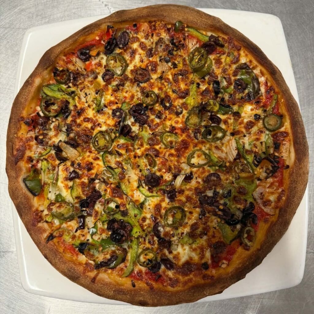Spicy Veg Pizza in Nerang